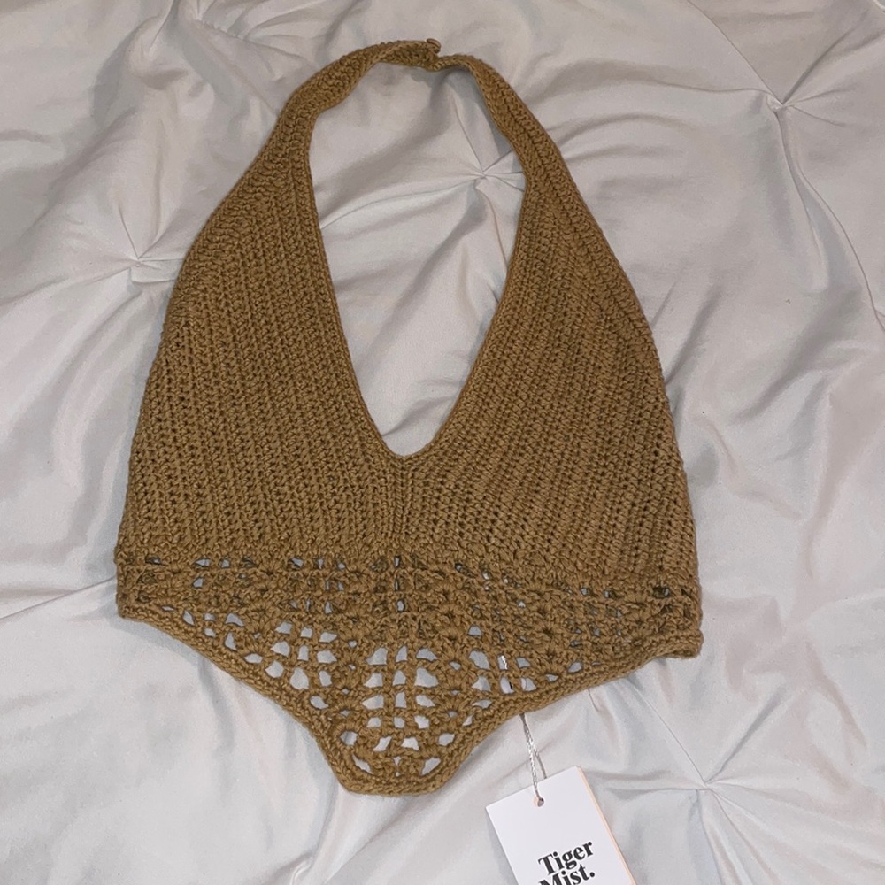 Beige top- BRAND NEW